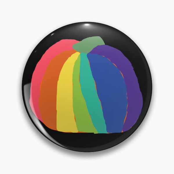 Item preview, Big Abstract Rainbow Pumpkin designed and sold by ellenhenry.