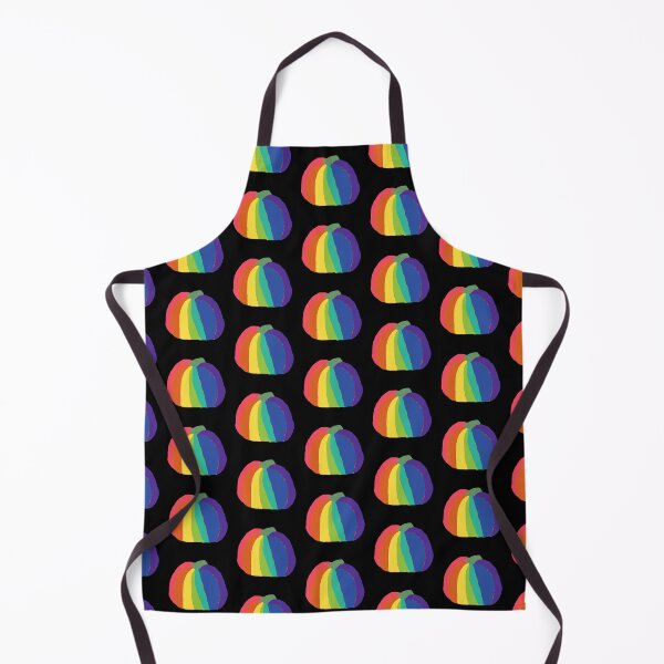 Aperçu de l'œuvre Grande citrouille abstraite arc-en-ciel créée et vendue par ellenhenry.
