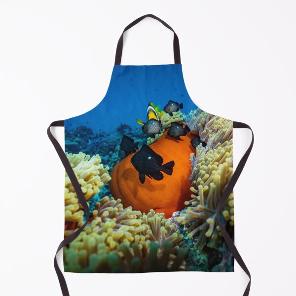 Item preview, Group of Dascyllus on Yellow Corals designed and sold by Luxxe87.