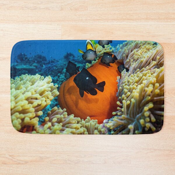 Item preview, Group of Dascyllus on Yellow Corals designed and sold by Luxxe87.