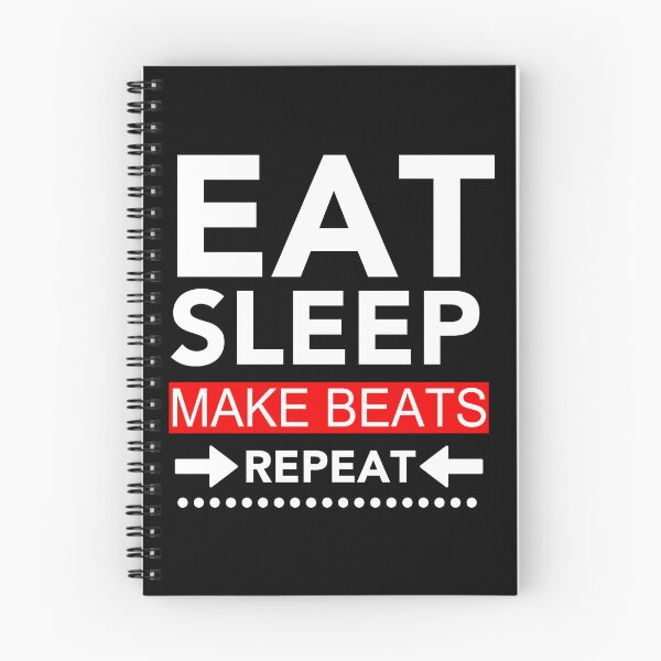 Item preview, Eat Sleep Make Beats Repeat - Funny Music Producer Item designed and sold by JukeLox.