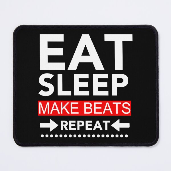Item preview, Eat Sleep Make Beats Repeat - Funny Music Producer Item designed and sold by JukeLox.