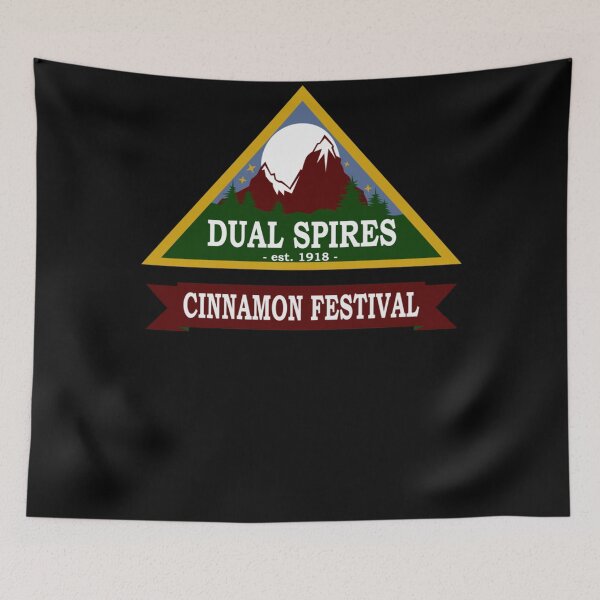 Item preview, Psych Dual Spires Cinnamon Festival designed and sold by JavisHaumesse.