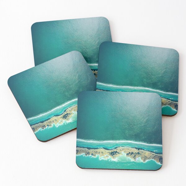 Item preview, aerial view ocean wave and beach photography. nature landscape 5 designed and sold by ShopThousand.
