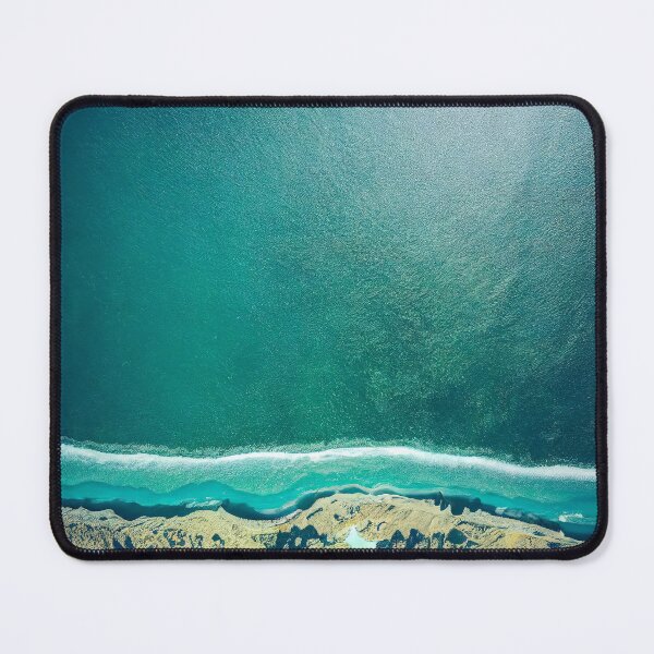 Item preview, aerial view ocean wave and beach photography. nature landscape 5 designed and sold by ShopThousand.