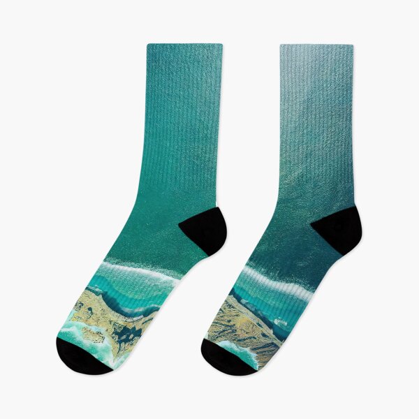 Item preview, aerial view ocean wave and beach photography. nature landscape 5 designed and sold by ShopThousand.
