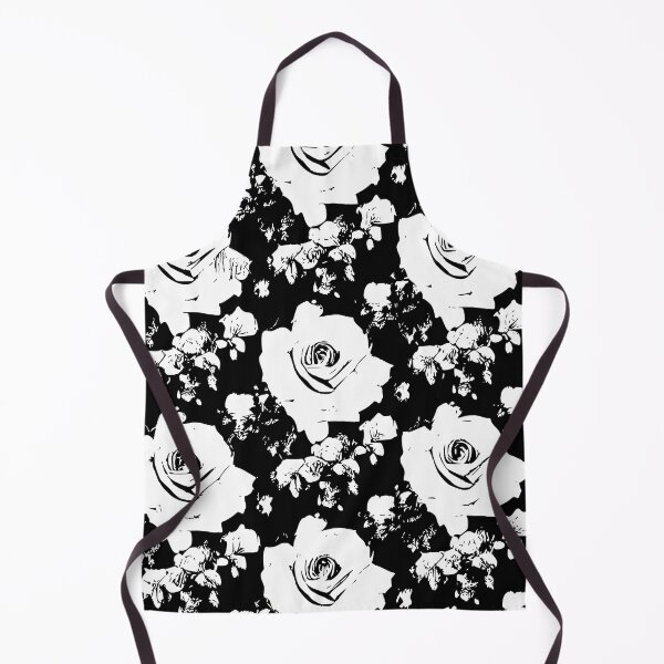 Item preview, Black and White grunge roses pattern designed and sold by patterncrow.