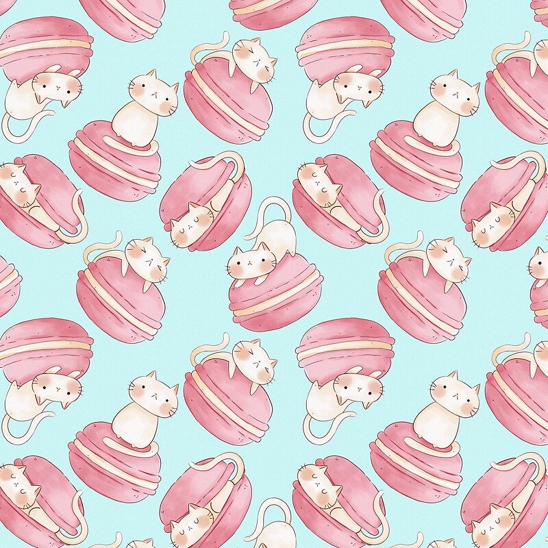 jelly cat macaron