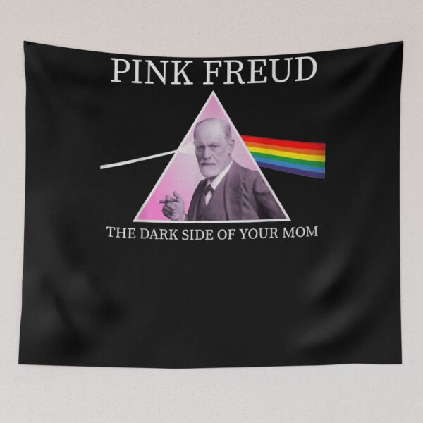 Aperçu de l'œuvre Psychologie Freud Pink Dark Side of the Mom Classique freudien créée et vendue par JavisHaumesse.