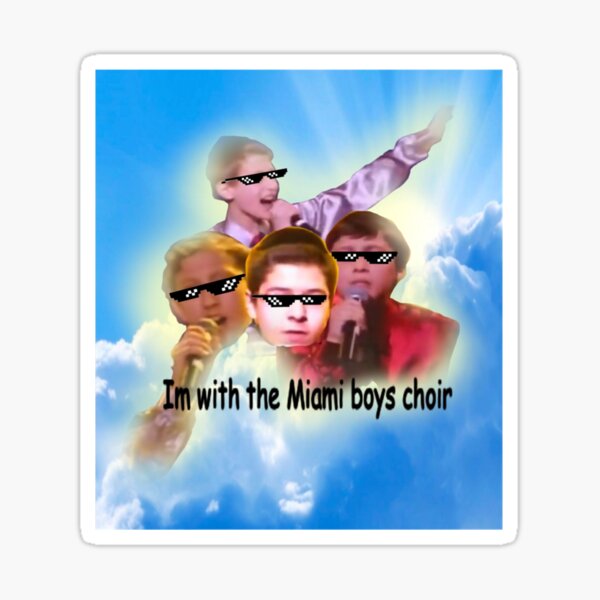 Item preview, Miami boys choir designed and sold by NickWienfo.