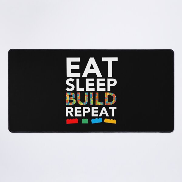 Item preview,  Eat Sleep Build Repeat Building Blocks Bricks Master Builder designed and sold by JukeLox.