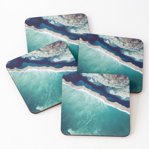 Item preview, aerial view ocean wave and beach photography. nature landscape 6 designed and sold by ShopThousand.