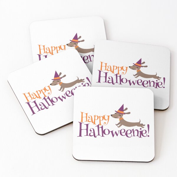 Item preview, HAPPY HALLOWEENIE designed and sold by Wienerful.