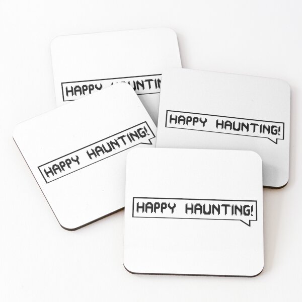 Item preview, Happy haunting! - black designed and sold by Univers Gifts.