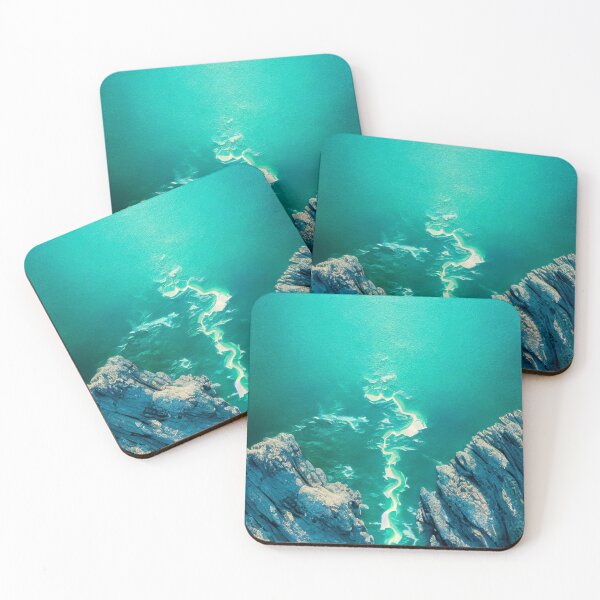 Item preview, aerial view ocean wave and beach photography. nature landscape 7 designed and sold by ShopThousand.