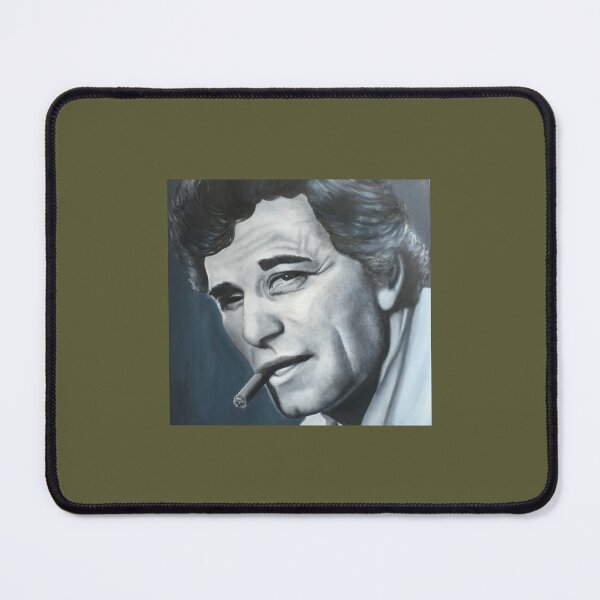 Item preview, Portrait of Columbo Peter Falk- original painting designed and sold by JulieChostne.