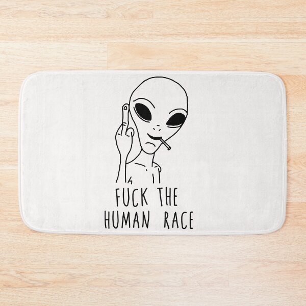 Item preview, Fuck the Human Race designed and sold by VicFreedomind.