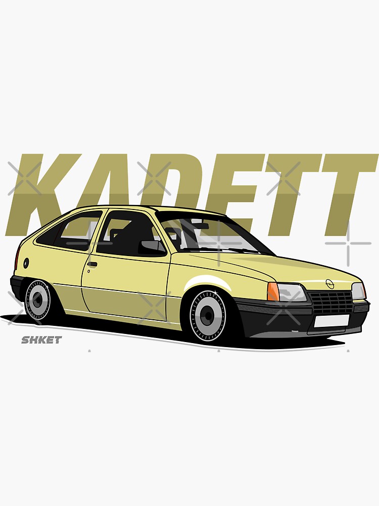 Kadett E Oldtimer | Sticker