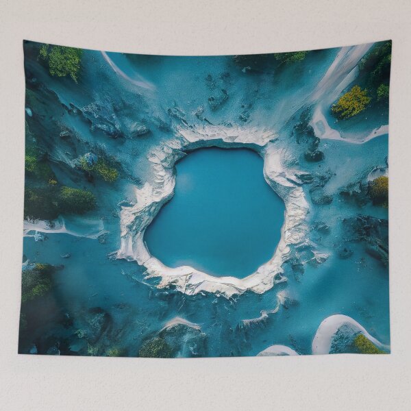 Item preview, aerial view ocean wave and beach photography. nature landscape 9 designed and sold by ShopThousand.