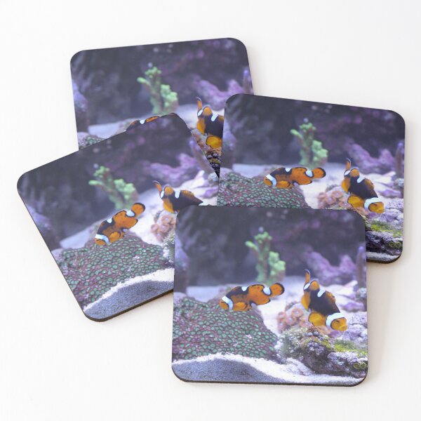 Item preview, Cute Clown Fish in Coral Reefs designed and sold by Luxxe87.