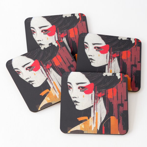 Item preview, Geisha, Portrait designed and sold by AM FineArtPrints.