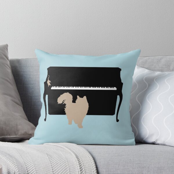 Item preview, Cat and Mouse on Piano designed and sold by CatAstrophe.