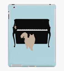 Cat and Mouse on Piano iPad Case/Skin