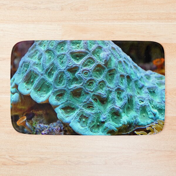 Item preview, Vivid Neon Green Sea Anemone on Coral Reefs designed and sold by Luxxe87.