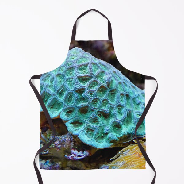 Item preview, Vivid Neon Green Sea Anemone on Coral Reefs designed and sold by Luxxe87.