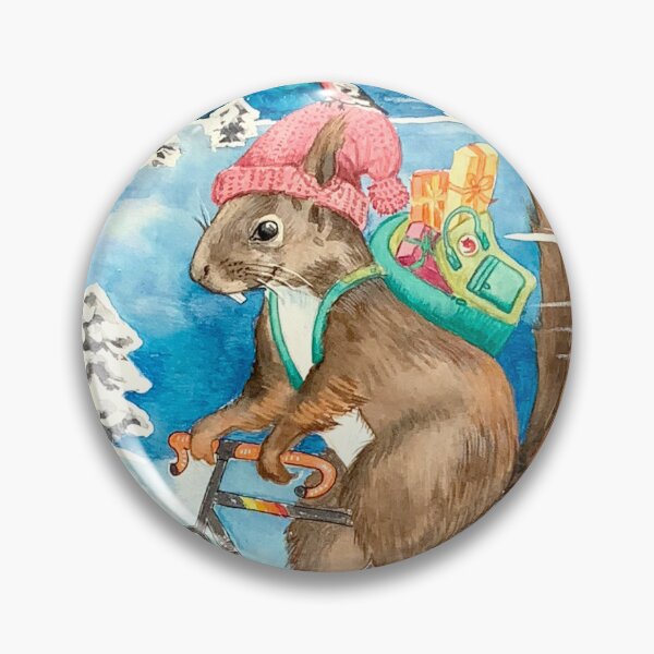 Item preview, Christmas Squirrel Roger designed and sold by Marianne Elvan Barfoed.