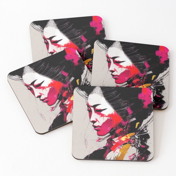 Item preview, Geisha, Portrait designed and sold by AM FineArtPrints.