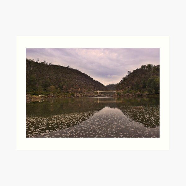 Morning at Cataract Gorge Art Print