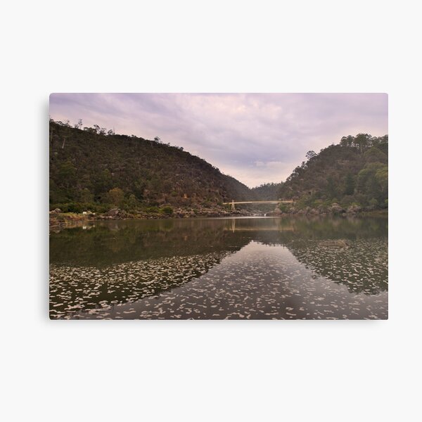 Morning at Cataract Gorge Metal Print