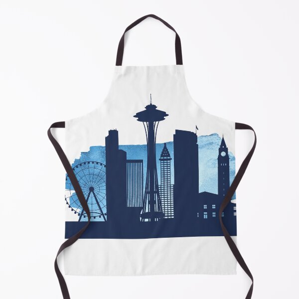 Item preview, Seattle skyline designed and sold by SpiderMonkey913.