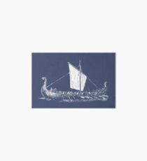 Viking Motive > Viking Boat > Long Boat Galeriedruck