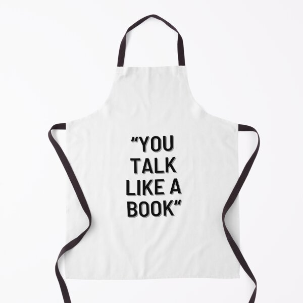 Item preview, You talk like a book, cute quote designed and sold by IKnowYouLoveMe.