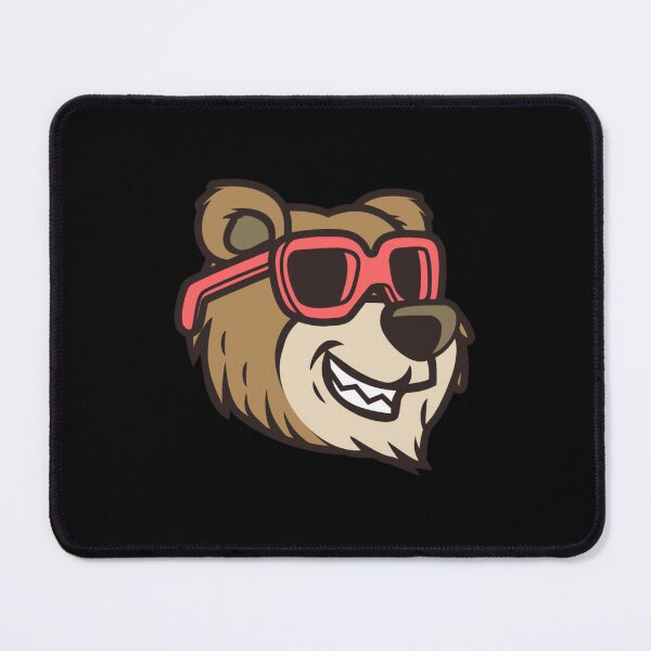 Item preview, Bear head bear with sunglasses designed and sold by engdaeflinn.