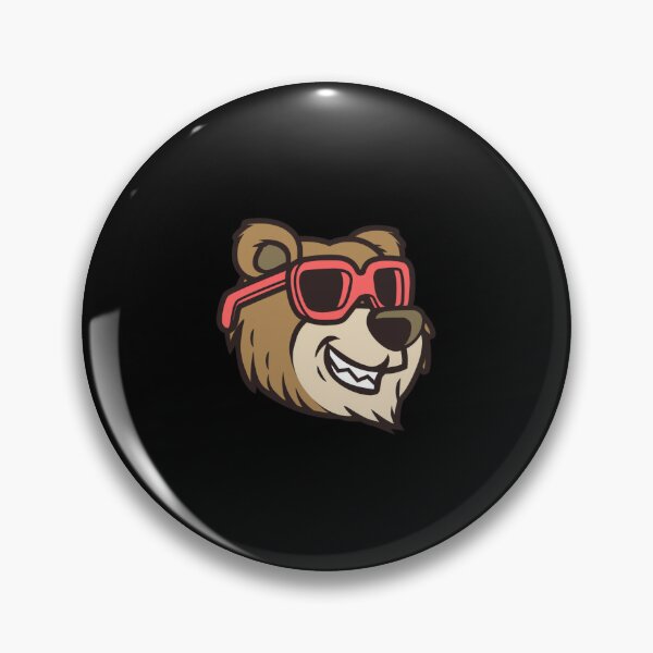 Item preview, Bear head bear with sunglasses designed and sold by engdaeflinn.