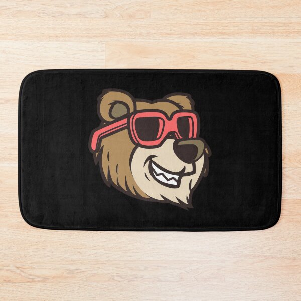 Item preview, Bear head bear with sunglasses designed and sold by engdaeflinn.