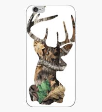 Camo Deer Head iPhone Case