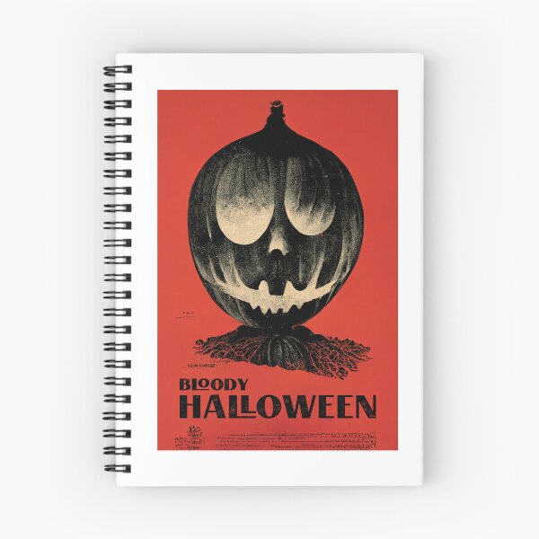Item preview, Bloody Halloween. Vintage Horror Movie Style Graphics designed and sold by Wavesbender.
