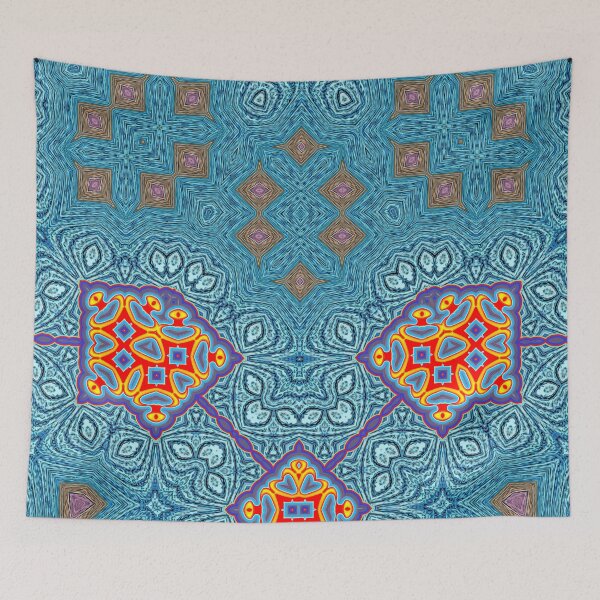 Item preview, WONDERFUL ARUBA SOUVENIRS - ARUBA ABSTRACT GEOMETRIC PAINTING PARADISE ISLAND - ARUBA ONE HAPPY ISLAND. designed and sold by Ralek.