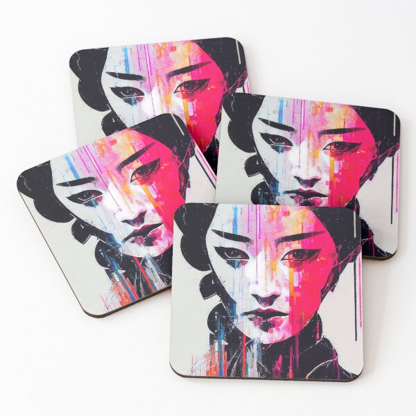 Item preview, Geisha, Portrait designed and sold by AM FineArtPrints.