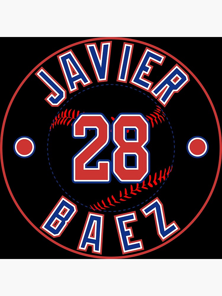 Javier Baez #28 In Styles Sticker for Sale by TacklePack