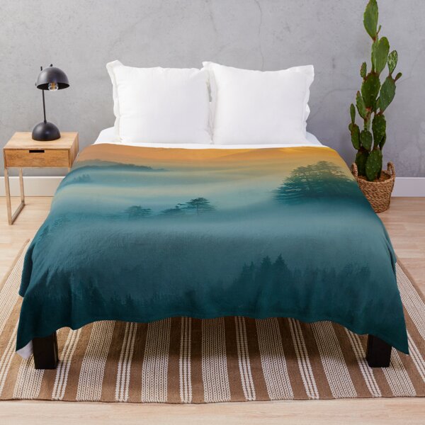 Item preview, Foggy Mountains Early morning Pine Forest designed and sold by trajeado14.
