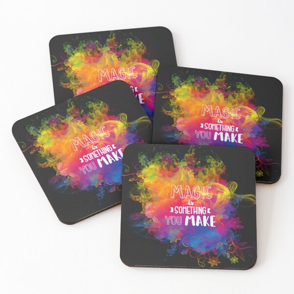 Item preview, magic is something you make designed and sold by charmaine pettigrew.
