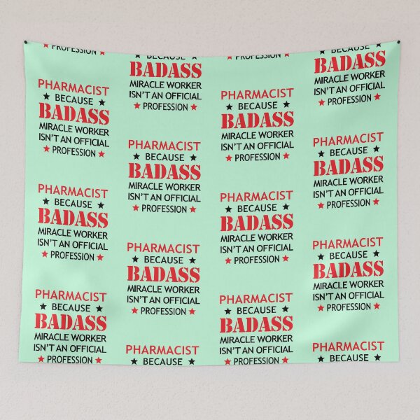 Item preview, Pharmacist  Surprise Birthday Badass Miracle Worker  designed and sold by smily-tees.