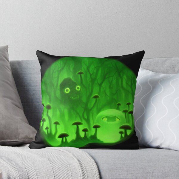 Item preview, Tree-monster in a mushroom forest XII green designed and sold by BrachiaST.
