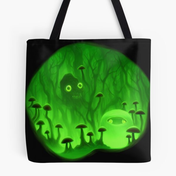Item preview, Tree-monster in a mushroom forest XII green designed and sold by BrachiaST.