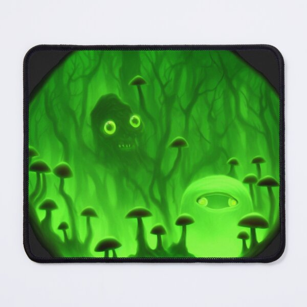 Item preview, Tree-monster in a mushroom forest XII green designed and sold by BrachiaST.